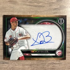 Trevor Bauer Baseball Serial Numbered Sports Trading Cards