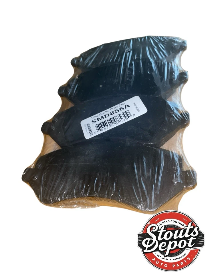 Juego de pastillas de freno de disco NewTek SMD856A para Jeep Liberty 02-07 Nuevo de Lote Antiguo Foto 3 de 4