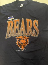 Chicago Bears Vintage T Shirt XL 1992 New With Tags