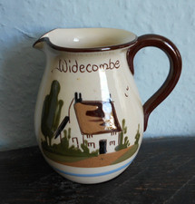 WIDECOMBE - TORQUAY MOTTO WARE - JUG ''Guid volks be scarce tak' care o' me''  -