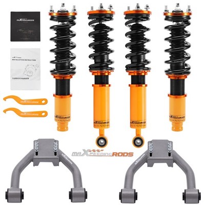 MaXpeedingrods Coilovers + Front Upper Camber Arms Kit for Honda CR-V 1997-2001