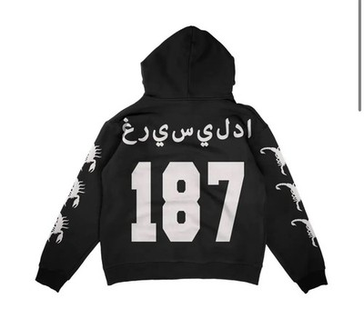 Westside Gunn Flygod Hoodie 187 Size Large Black Blientele GxFR