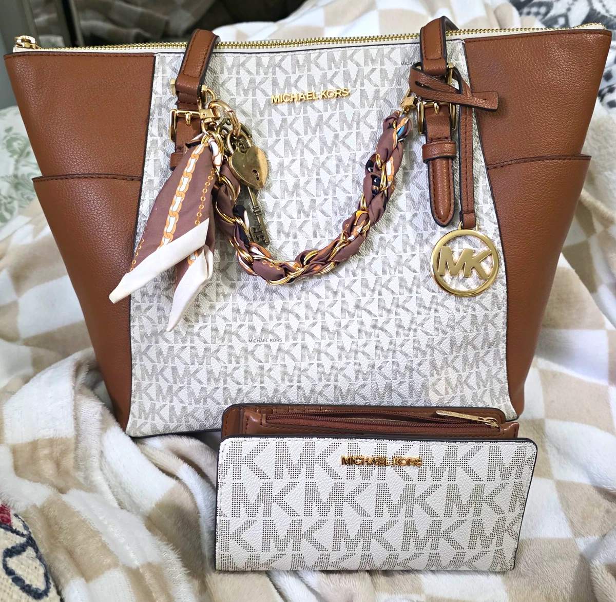 Michael Kors Beige Tote Bags & Handbags for Women for sale | eBay