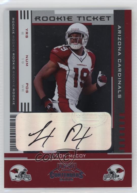 LeRon McCoy Playoff Contenders #188 Autograph