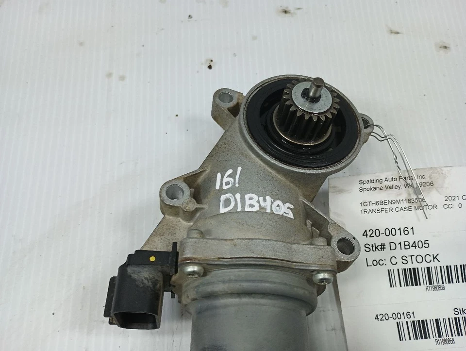 Transfer Case Motor from 2021 GMC Canyon 11980858 - Image 3 of 4
