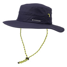 Mission Cooling Anywhere Boonie Hat Navy - Unisex Wide-Brim Hat For Men Women -
