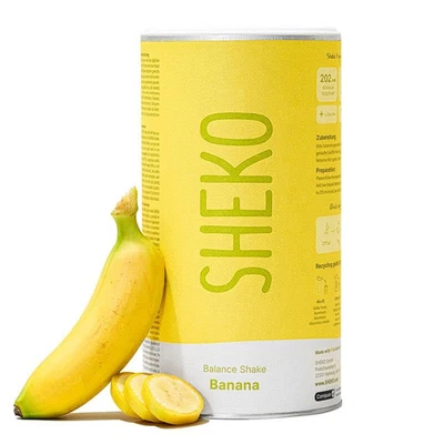 BESUCHE DEN SHEKO-STORE SHEKO Balance Shake Banane - 21 Cremige Mahlzeitenersatz Shakes Zum Abnehmen - P