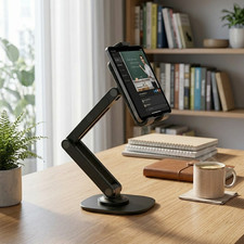 360 Rotating Alloy Phone Stand Foldable Adjustable Desktop Holder