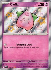 Cleffa 150/091 Shiny Rare Paldean Fates Pokemon Holo Near Mint Mizue on eBay