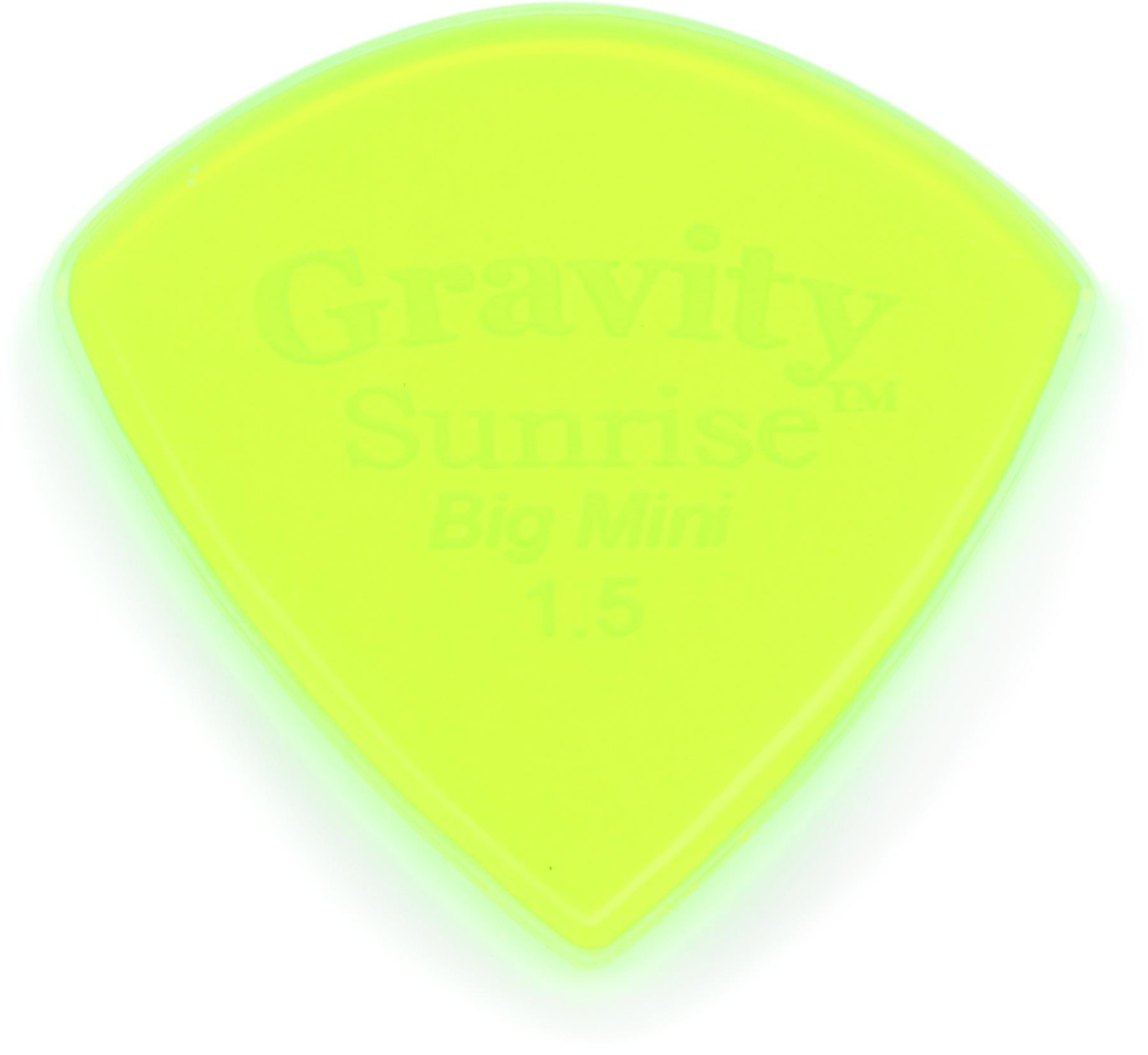 Gravity Picks Sunrise - Big Mini 15mm Polished 5-pack Bundle 4790₽