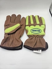 BOSS Xtreme Oil Armor Finish Top Grain Goatskin Leather Drivers Glove Pair New L