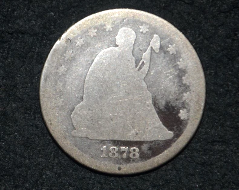 1878 Year Seated Liberty US Quarters (1838-1891) for sale | eBay