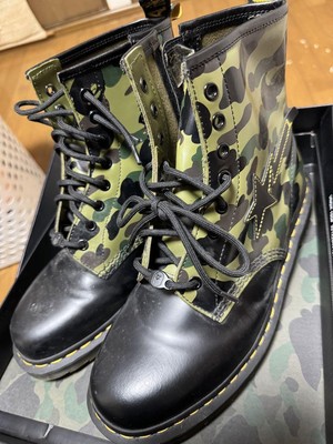 Dr.Martens×エイプ 1460 BAPE ZIP 8ホール(CAMO)（Dr.Martens】1460 