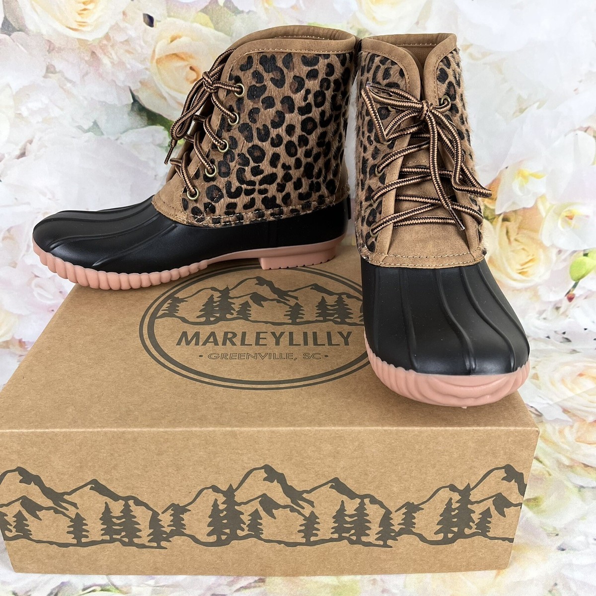Duck Boots Hunter Rain Boots Cheetah Hunter Women's Original Tall