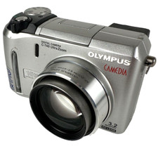 Olympus Cambodia C-740 Ultra Zoom 3.2MP Digital Camera 10x Zoom Silver Parts 