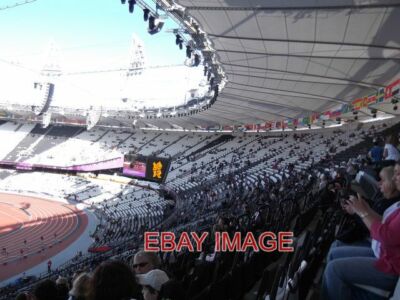 PHOTO  SEATING AT THE OLYMPIC STADIUM  2012