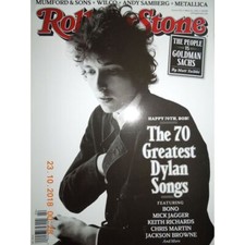 BOB DYLAN rolling stone 70 GREATEST SONGS bono MICK JAGGER keith richards BROWNE