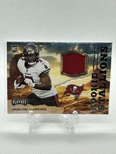 2021 Panini Playoff JAELON DARDEN RC Rookie Card Rookie Stallions Patch #RS-JDA. rookie card picture