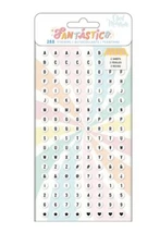 Obed Marshall - Fantastico Collection - Mini Puffy Stickers - Alphas