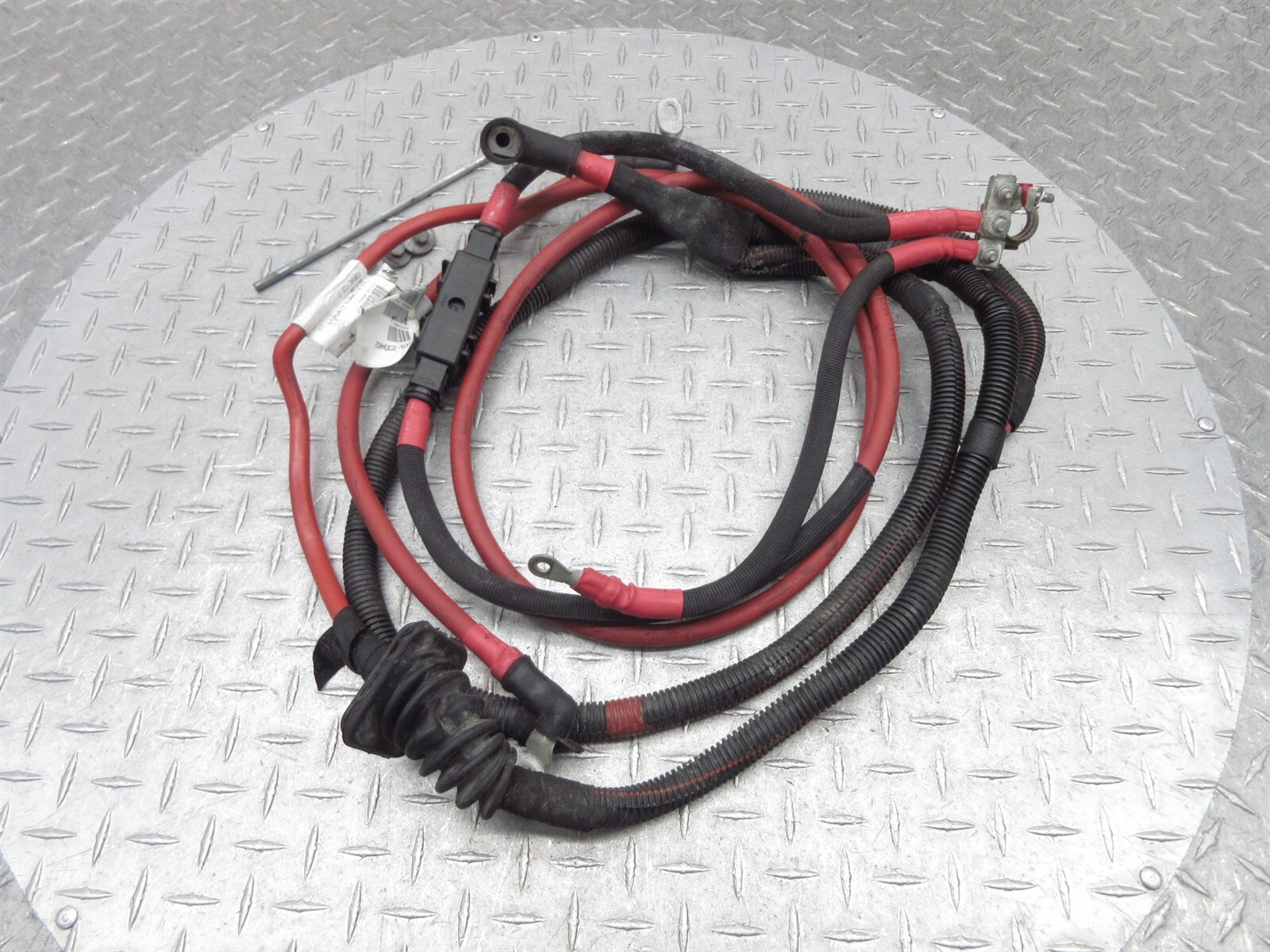 2008 Ferrari F430 Spider 233462 Positive Battery Cable Wire Harness w/ Main Fuse
