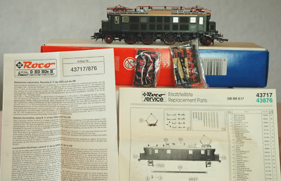 Roco 43717 DB Elektrolokomotive E 17 07 Bw Augsburg Epoche 3