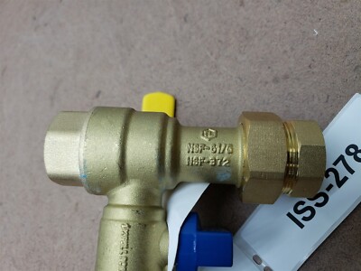 Nibco Webstone H-44443WPR Isolator Hot/Cold Valve Kit 3/4u0026#034; FIP Union x  FIP | eBay