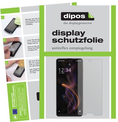 5x Schutzfolie für Sharp Aquos R5G Display Folie matt Displayschutzfolie