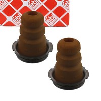 2X febi 40696 Anschlagpuffer Gummianschlag FüR VW Caddy 3 4 / Alltrack Hinten