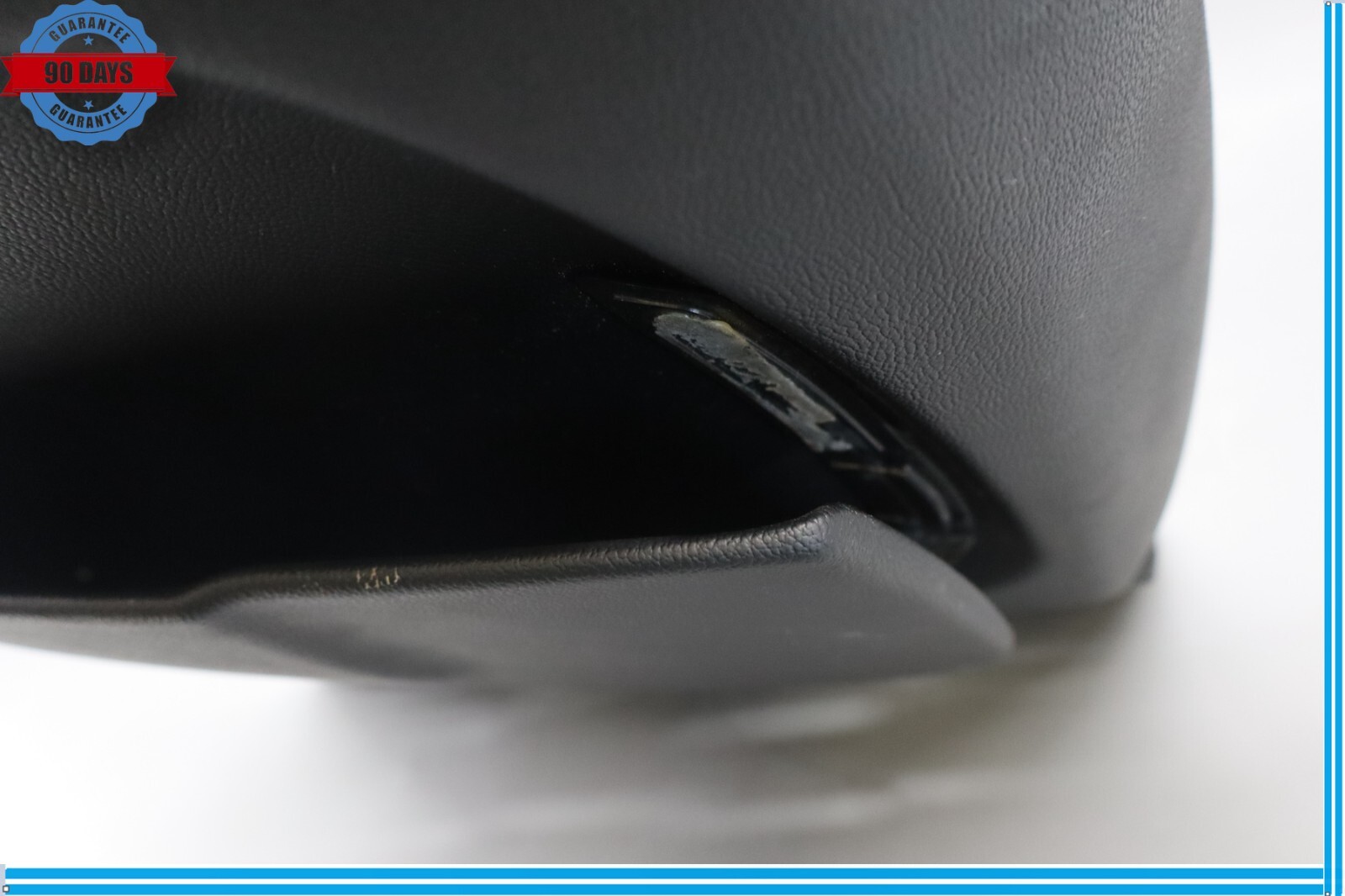 14-17 Maserati Quattroporte Front Left Seat Back Plate Cover Panel Black Oem