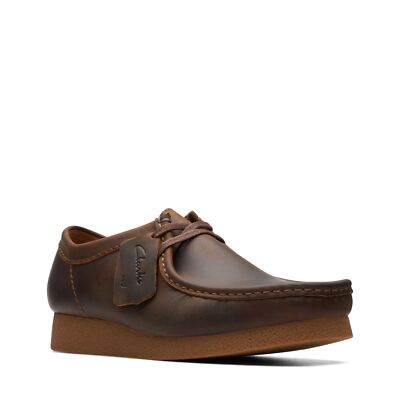 Clarks Men's Wallabee EVO Beeswax Leather 26172819 | eBay