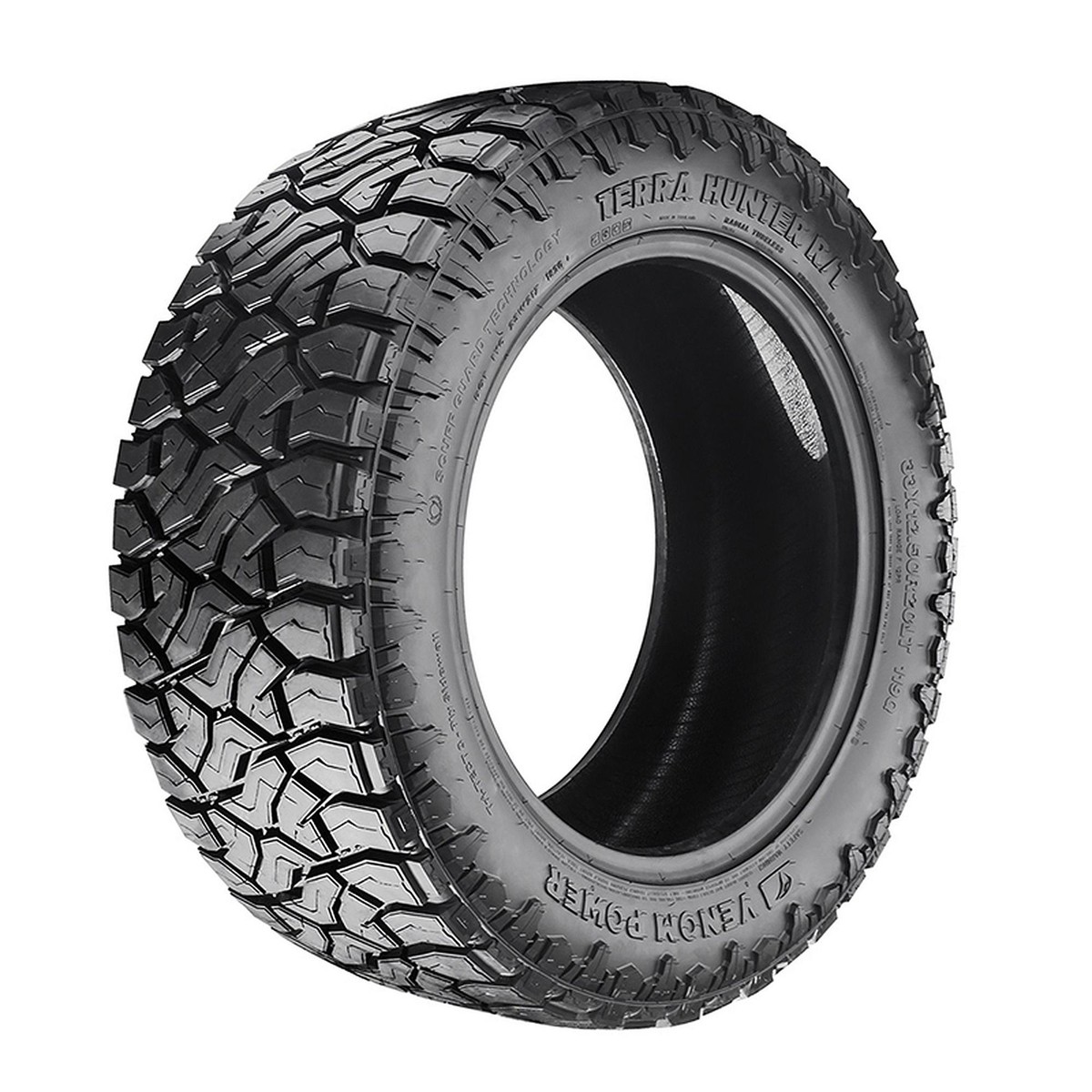 4 New Venom Power Terra Hunter X/T Tires – 33X14.50R26, Load Range E, 10-Ply, All Terrain