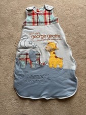 Pitter Patter baby sleepsack bag 0-6 months 100% soft cotton unisex new.
