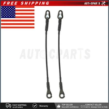 15673251 Tailgate Support Cables For Chevy GMC Truck 1988-1998 Left Right Pair