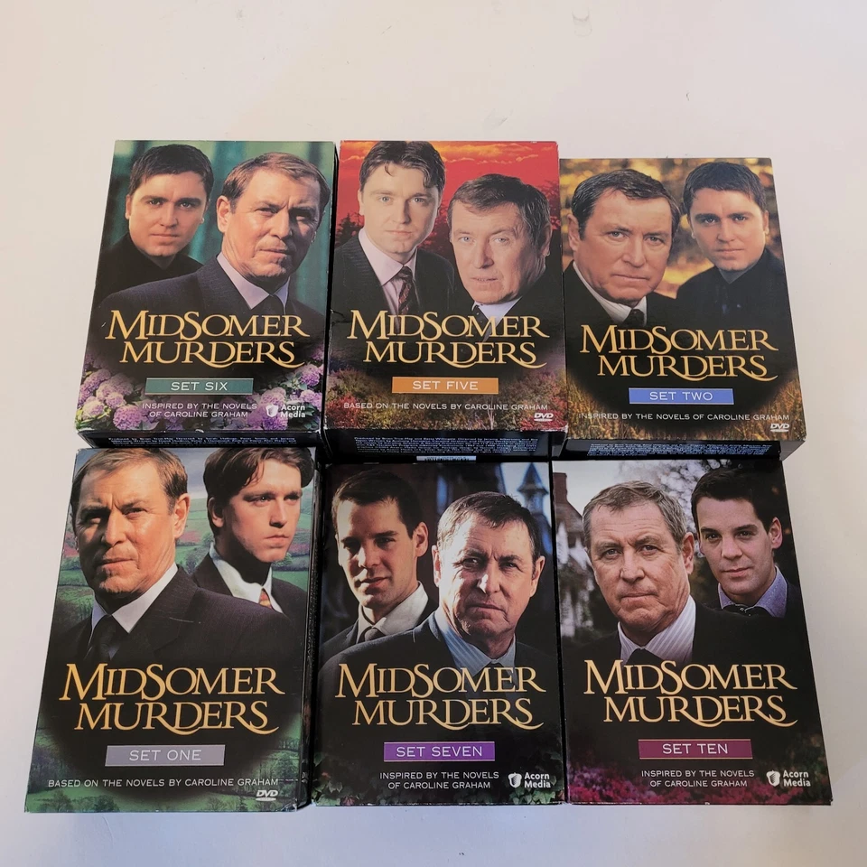 Lot of 18 Midsomer Murders Series DVD Sets - 1,2,5,6,7, 10-17, 20, 22-25 - Image 4 of 4