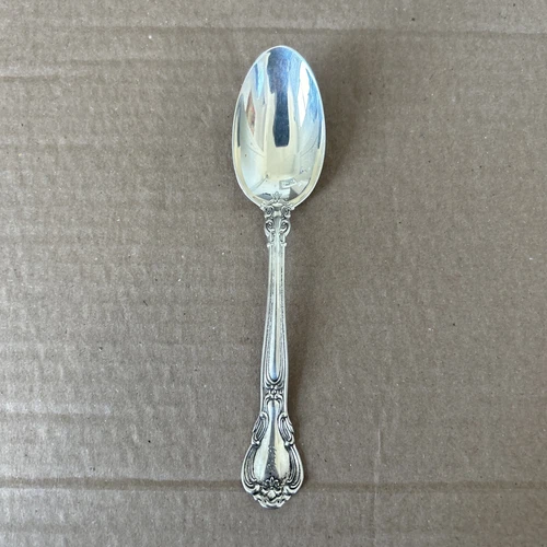 Gorham Chantilly  - Sterling Silver Spoon Teaspoon - Marked Lion/Anchor/G Pat 95