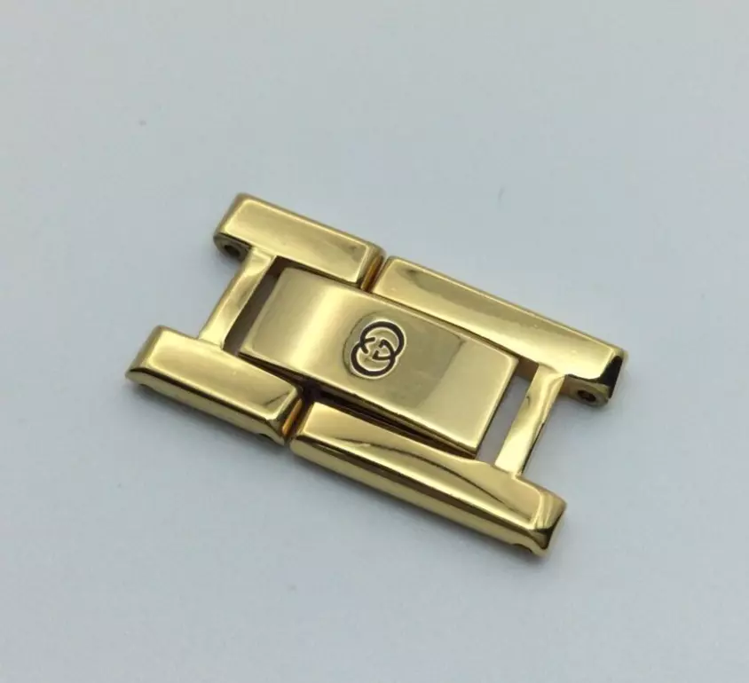 BOUCLE GUCCI ORIGINALE NEUVE 6 MM AVEC MAILLONS 12 MM POUR BRACELET MONTRE 3300 L