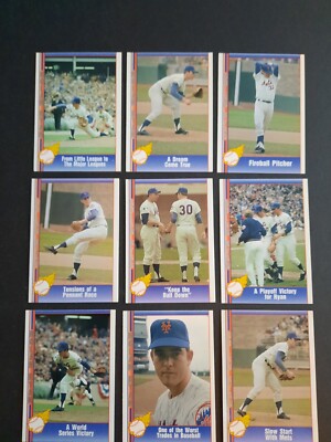 Nolan Ryan 1981 & up baseball card You pick singles. NMT-MNT or better condition