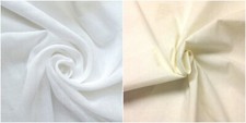 100% Cotton Muslin Fabric  Premium Cloth Craft Material 60" 150cm Wide per 1m