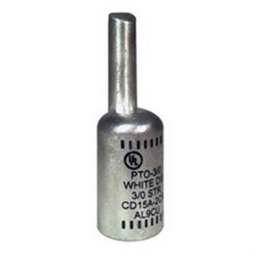 Ema Offset Solid Pin Terminal Connector - 600 MCM To 400 MCM AWG