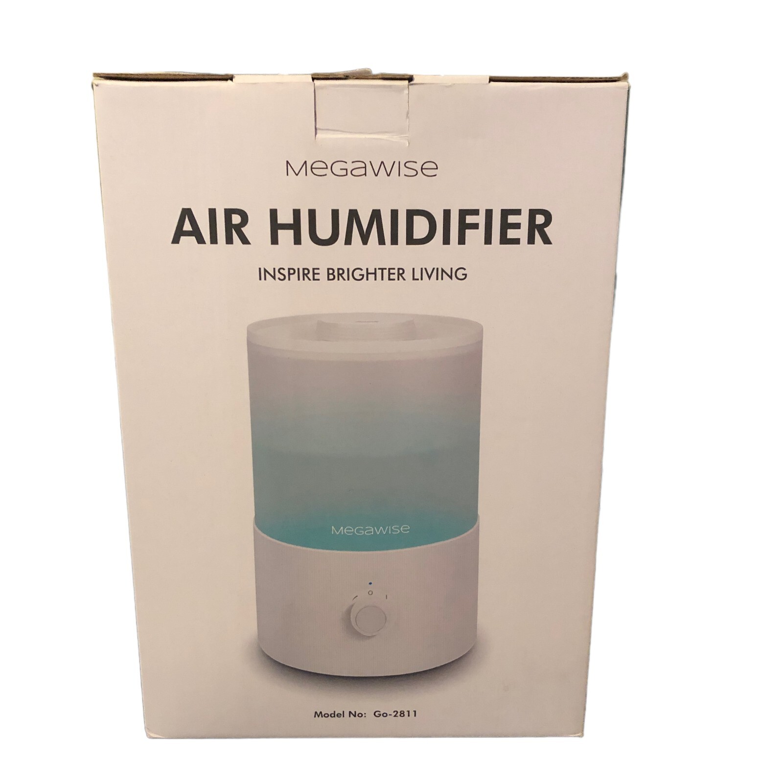 Megawise Air Purifier Humidifier 9"x7"  Model GO-2811