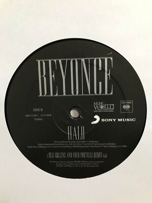 Beyonce / Halo 2009 EU Limited Single Vinyl Music World