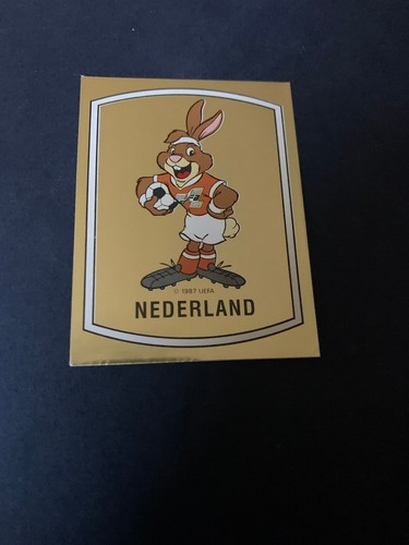 SCUDETTO CALCIATORI PANINI EURO 88 - NUOVA/NEW - N.211 BERNI MASCOTTE NEDERLAND