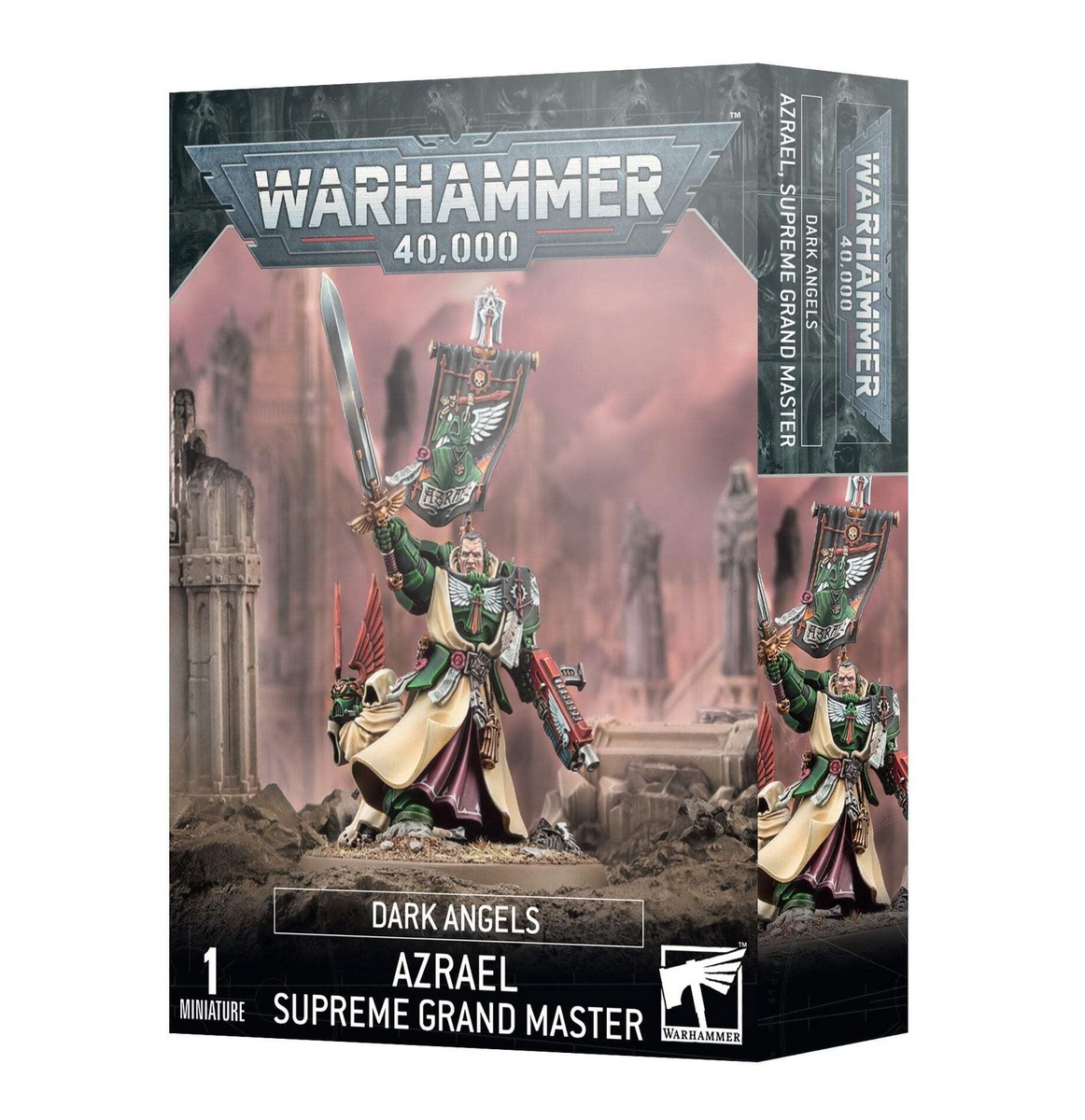 Warhammer 40,000 Watchers of the Gate 未装 Warhammer 40k Azrael Supreme Grand Master Dark Angels Miniature