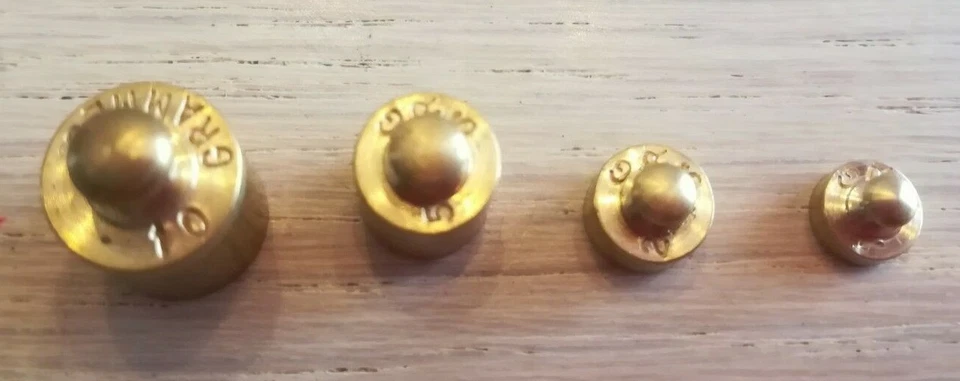 poids laiton 1/2/5 ou 10  Grammes en lot de 15  - Photo 3/3