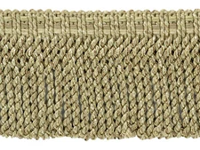 Bullion Fringe Trim, Color# VNT3 - Mushroom Beige [Sold By The Yard]