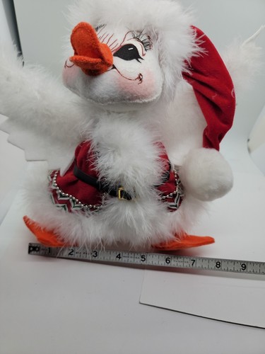 AnnaLee Christmas Candy Duckling 10" Santa Suit w Hat Doll - Picture 13 of 19