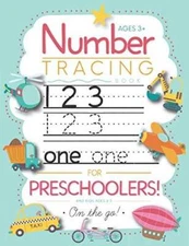 Number Tracing Book for Preschoolers and Kids Ages 3-5: Trace Numbe - ACCEPTABLE
