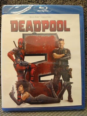 Deadpool 2, Blu-Ray/Digital, WS, Ryan Reynolds, Josh Brolin, Brand New, Sealed