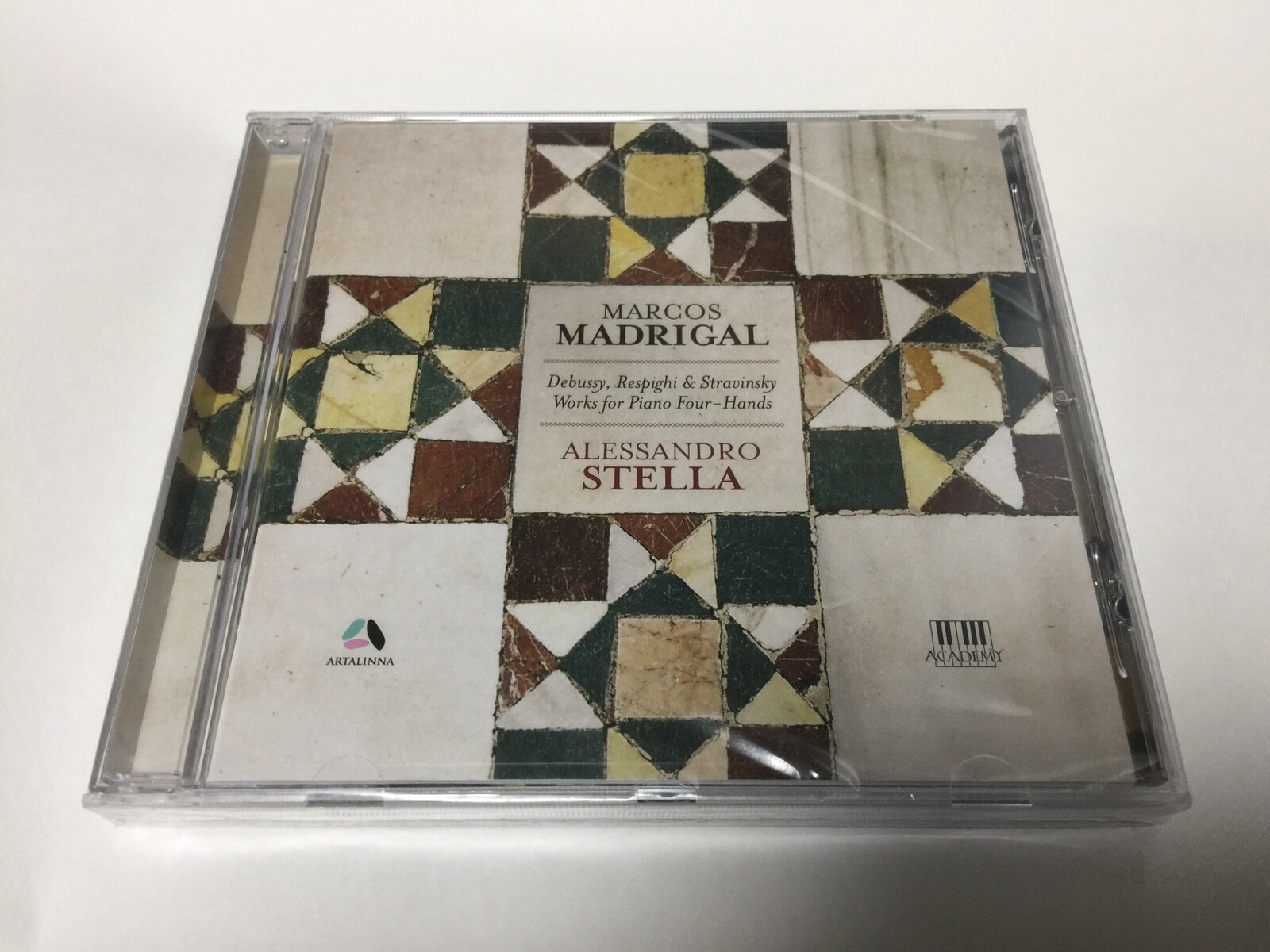 Margos Madrigal & Alessandro Stella - Debussy Stravinsky: Works For Piano CD NEW