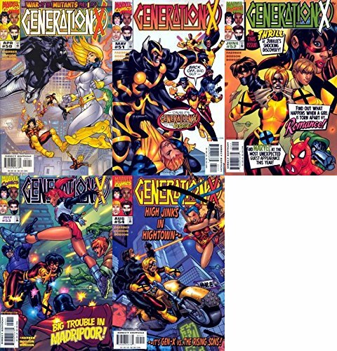 Generation X #50-54 (1994-2001) Limited Series Marvel Comics - 5 Comics